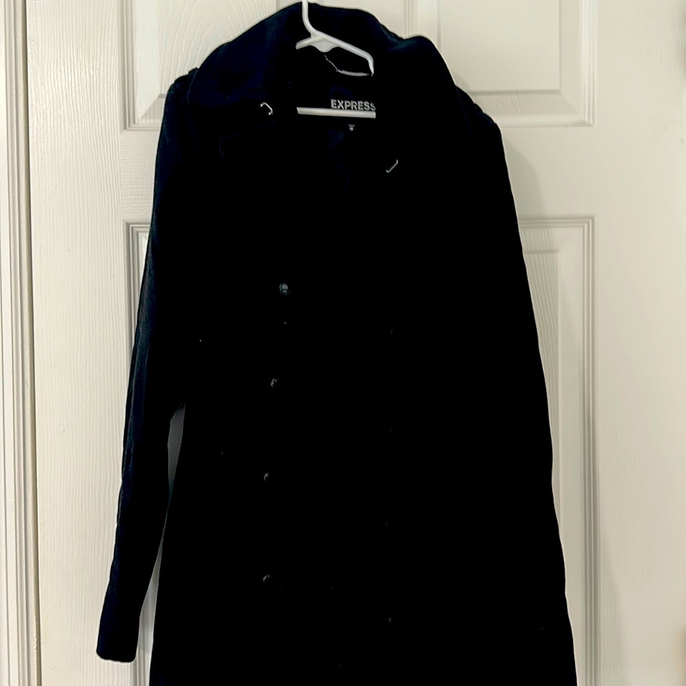 Beautiful black coat from express